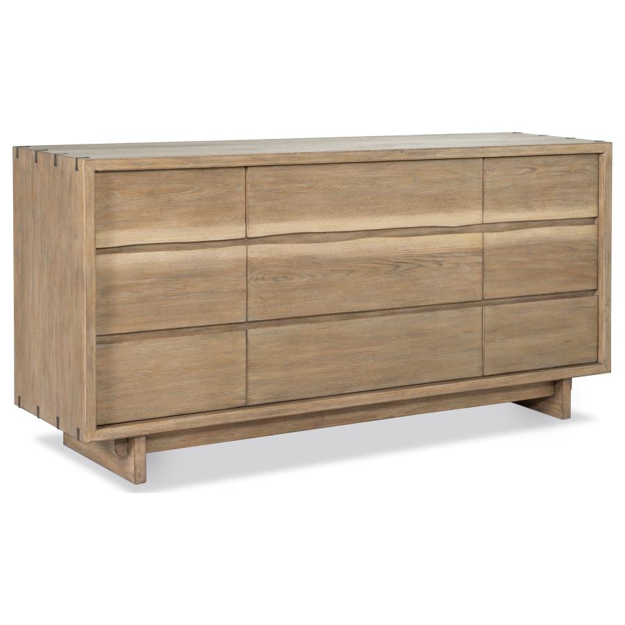Stillwater 9-Drawer Dresser – Weathered Oak 222803 - Venini Furniture 