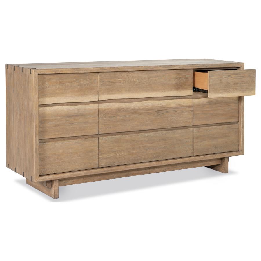 Stillwater 9-Drawer Dresser – Weathered Oak 222803 - Venini Furniture 