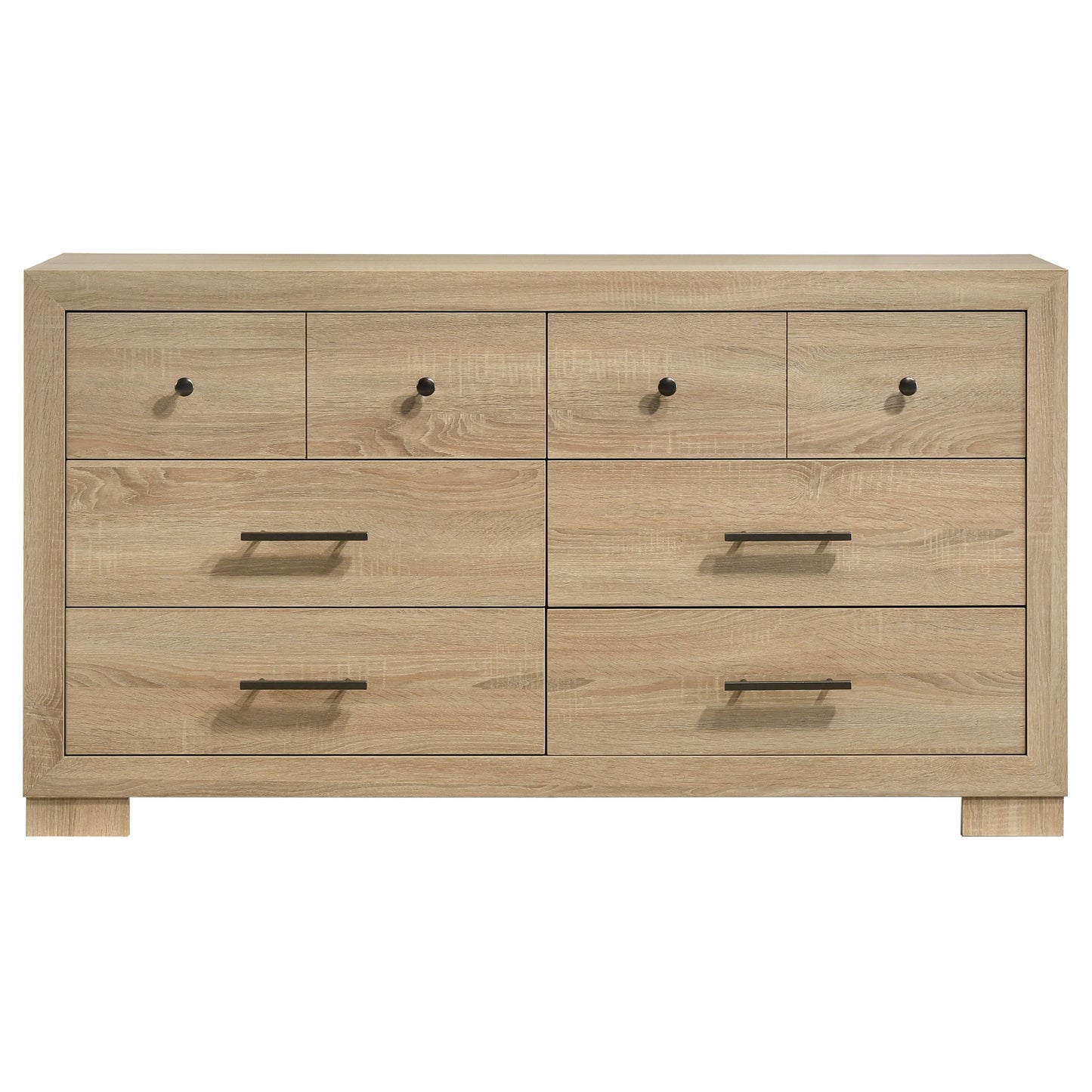 Arielle Bedroom Dresser with Mixed Hardware Light Oak 223113