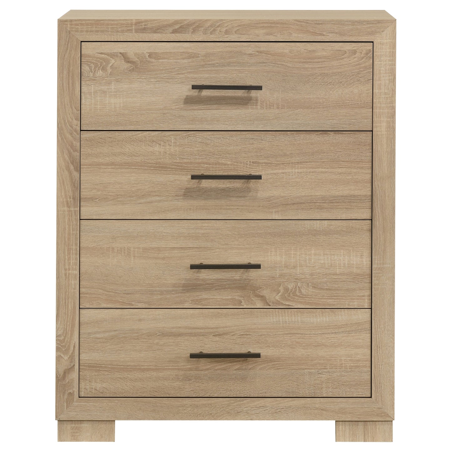 Arielle 4-Drawer Bedroom Chest with Framed Fronts Light Oak 223115