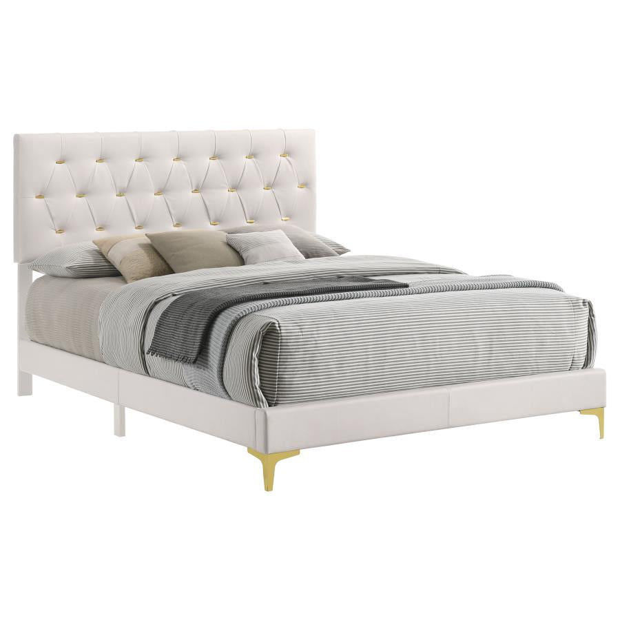 Kendall Bedroom Set White - Venini Furniture 