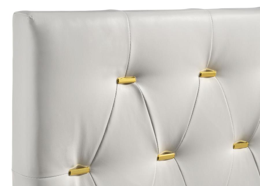 Kendall Bedroom Set White - Venini Furniture 