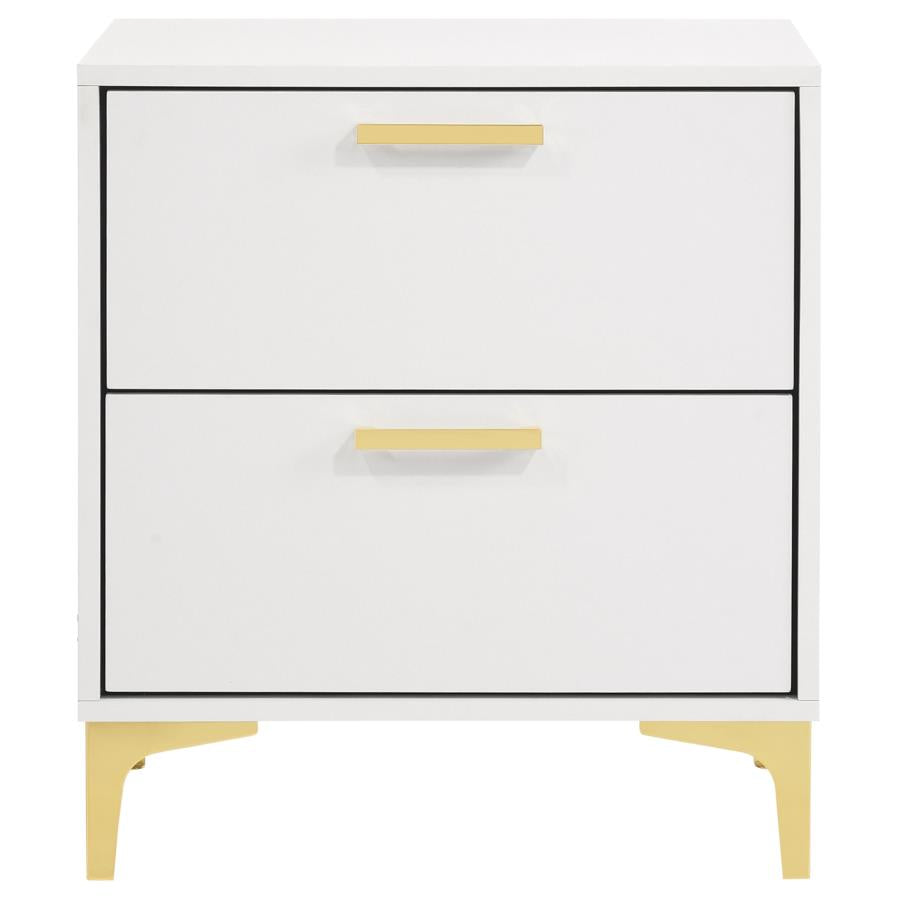 Kendall Bedroom Set White - Venini Furniture 