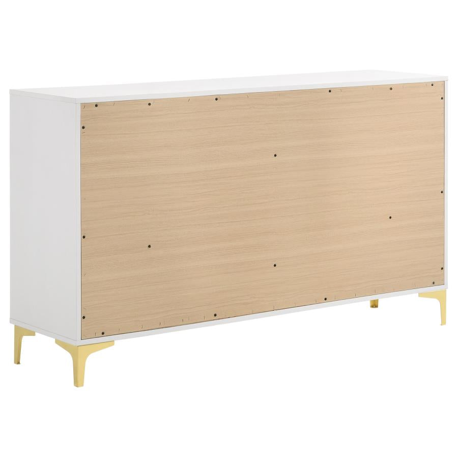 Kendall Bedroom Set White - Venini Furniture 