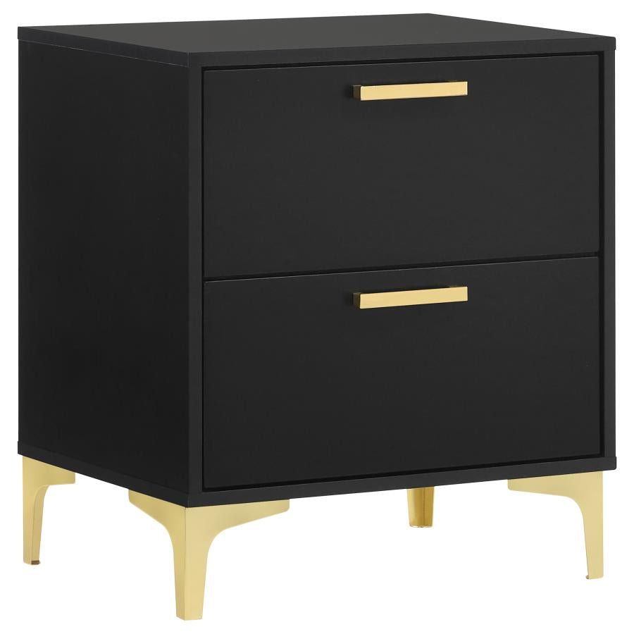 Kendall Bedroom Set Black - Venini Furniture 