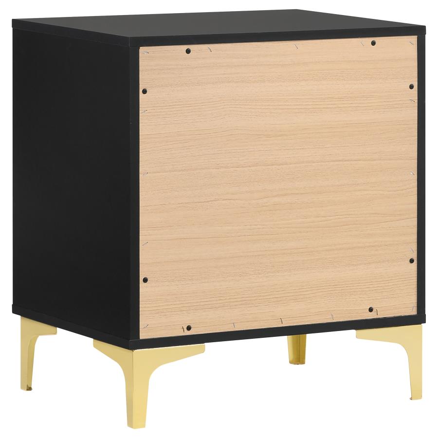 Kendall Bedroom Set Black - Venini Furniture 