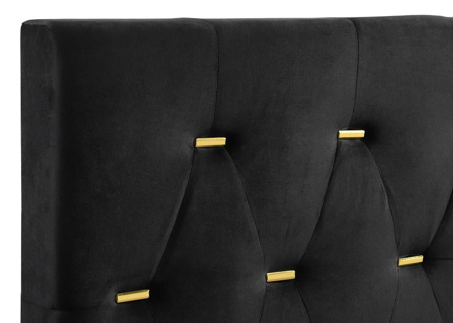 Kendall Bedroom Set Black - Venini Furniture 