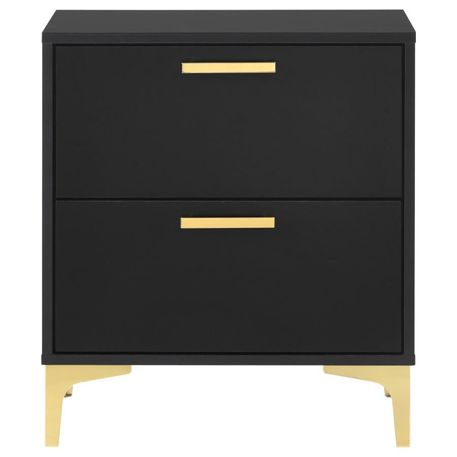 Kendall Bedroom Set Black - Venini Furniture 
