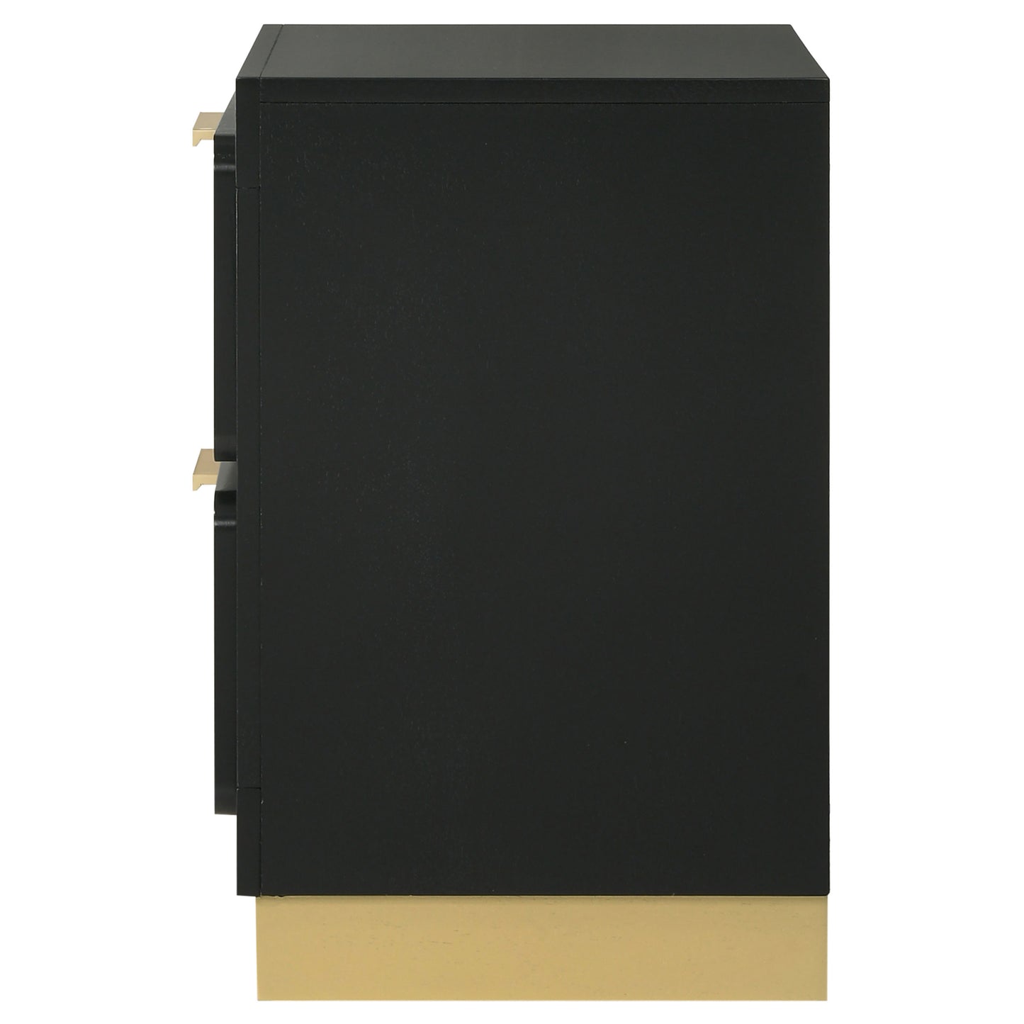 Caraway 2-drawer Nightstand Black 224872