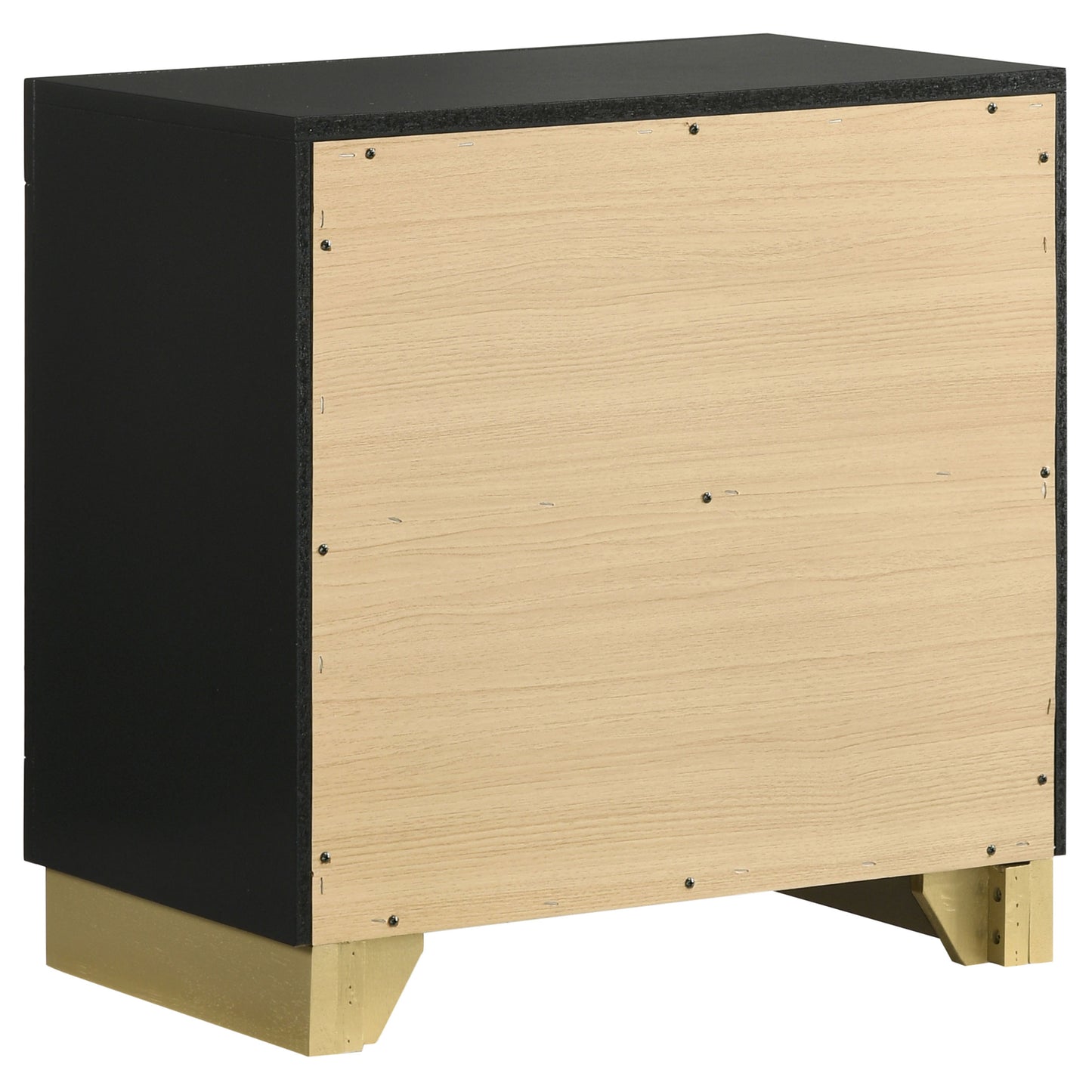 Caraway 2-drawer Nightstand Black 224872