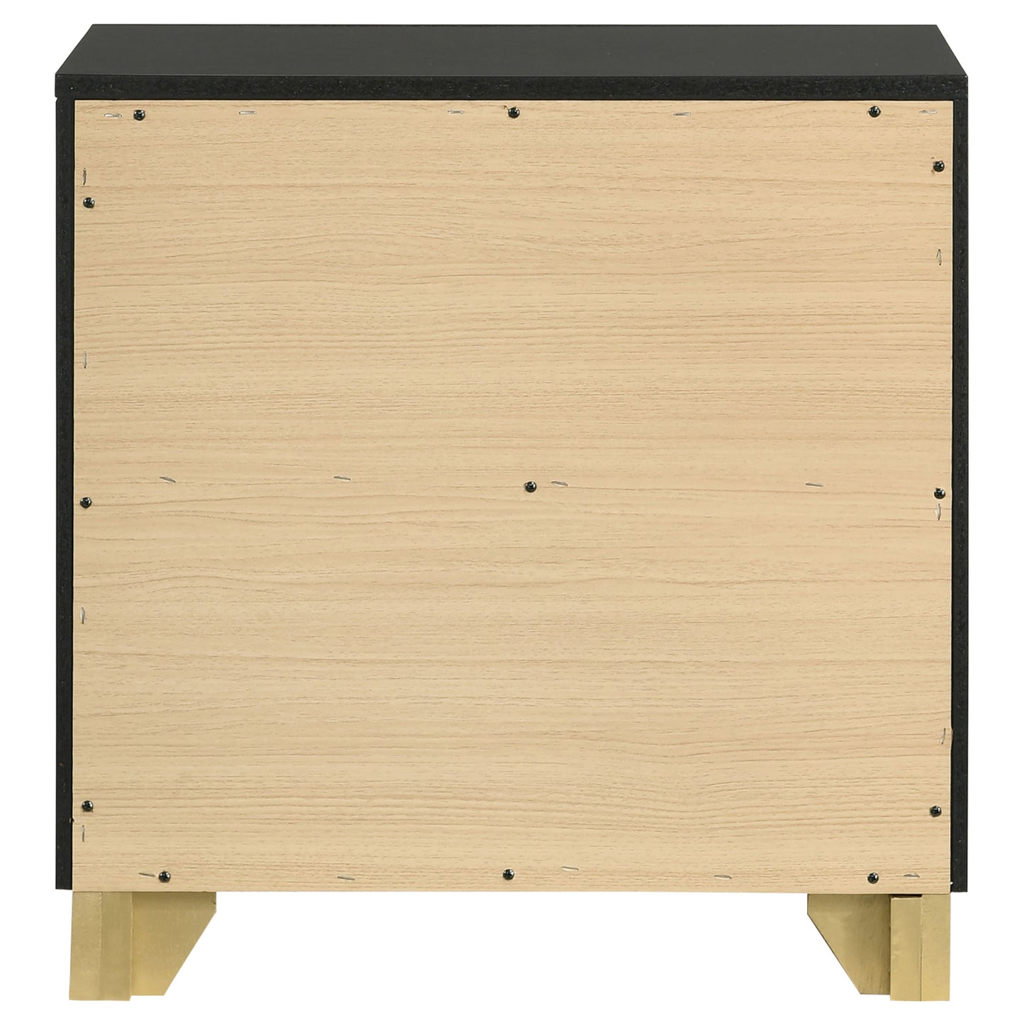 Caraway 2-drawer Nightstand Black 224872
