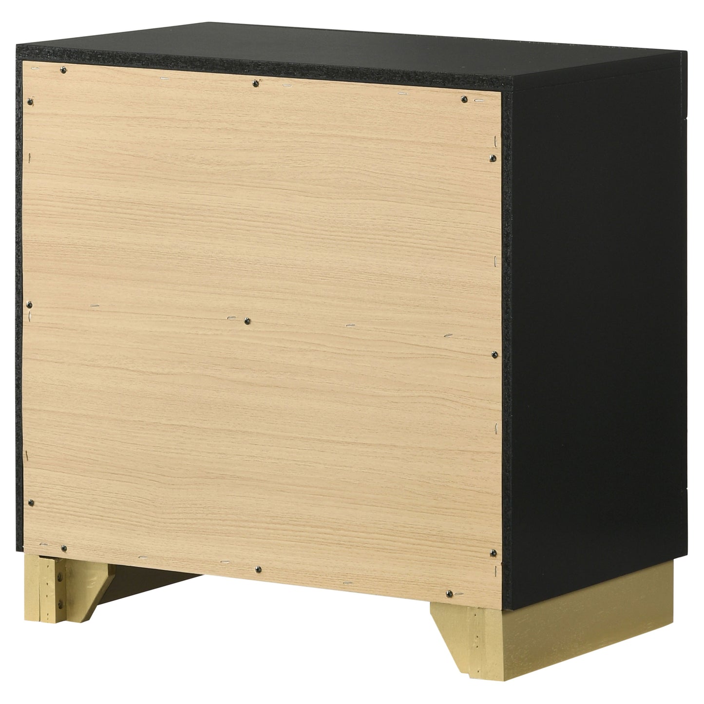 Caraway 2-drawer Nightstand Black 224872