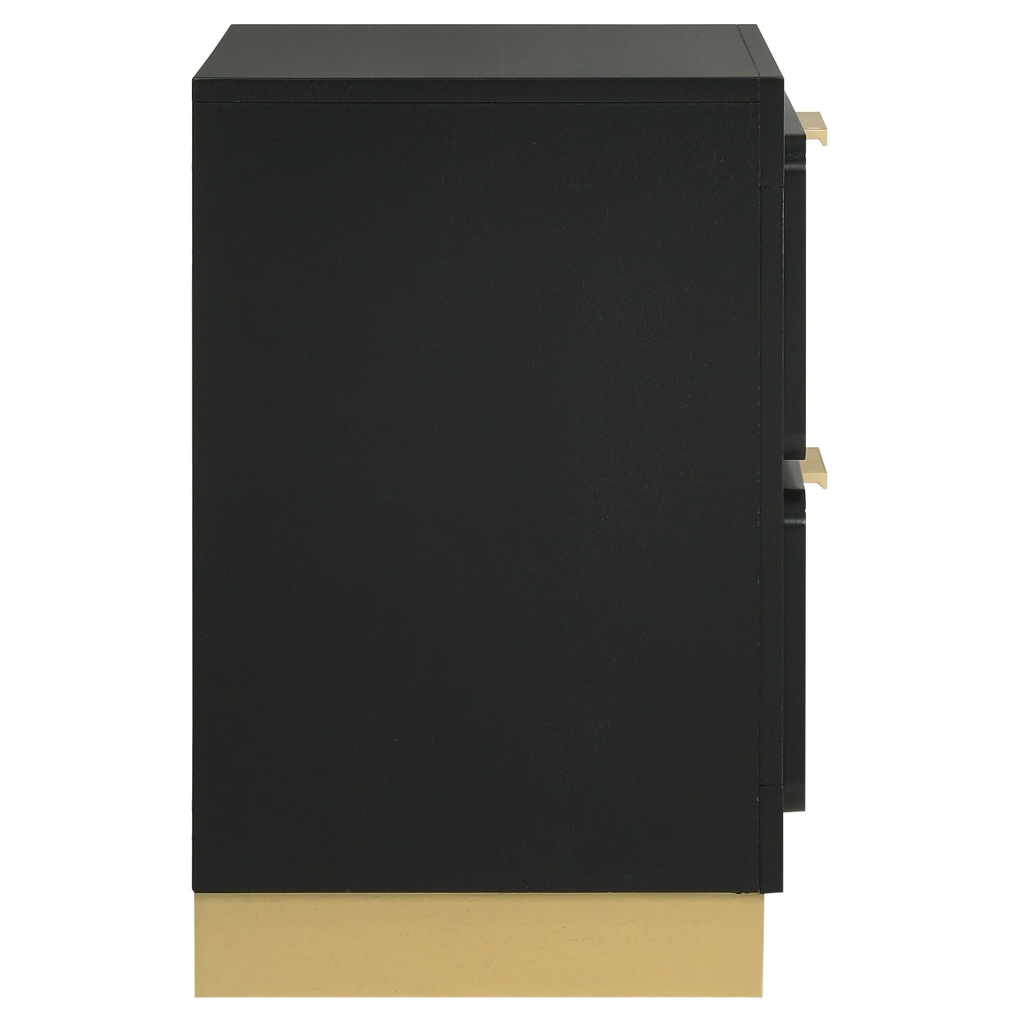 Caraway 2-drawer Nightstand Black 224872