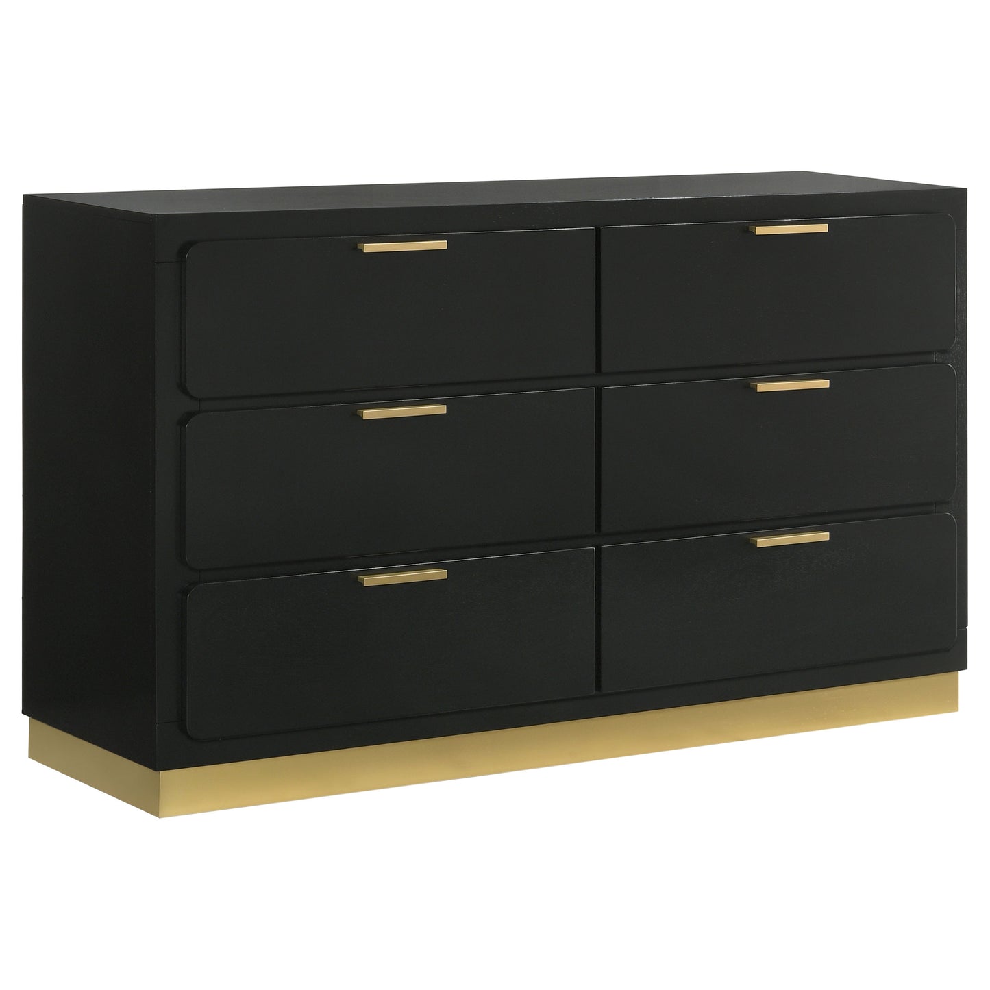 Caraway 6-drawer Dresser Black 224783