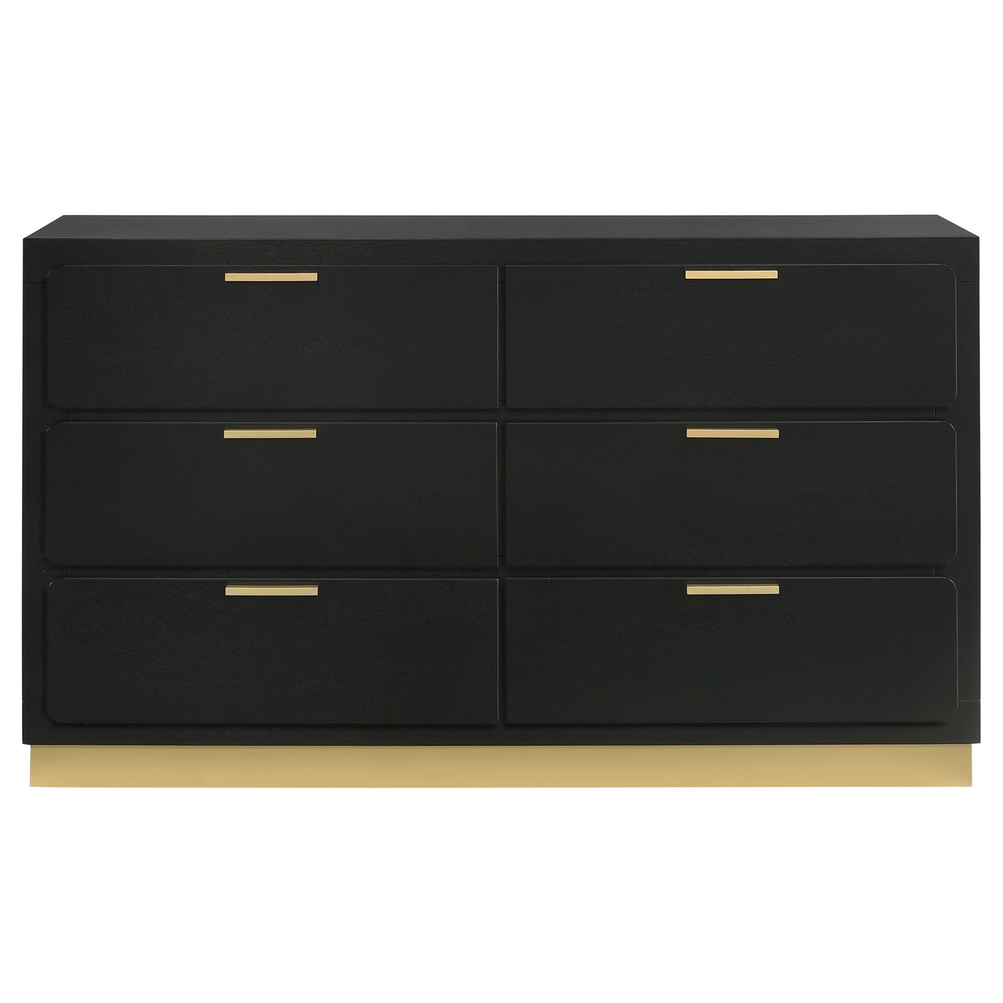 Caraway 6-drawer Dresser Black 224783