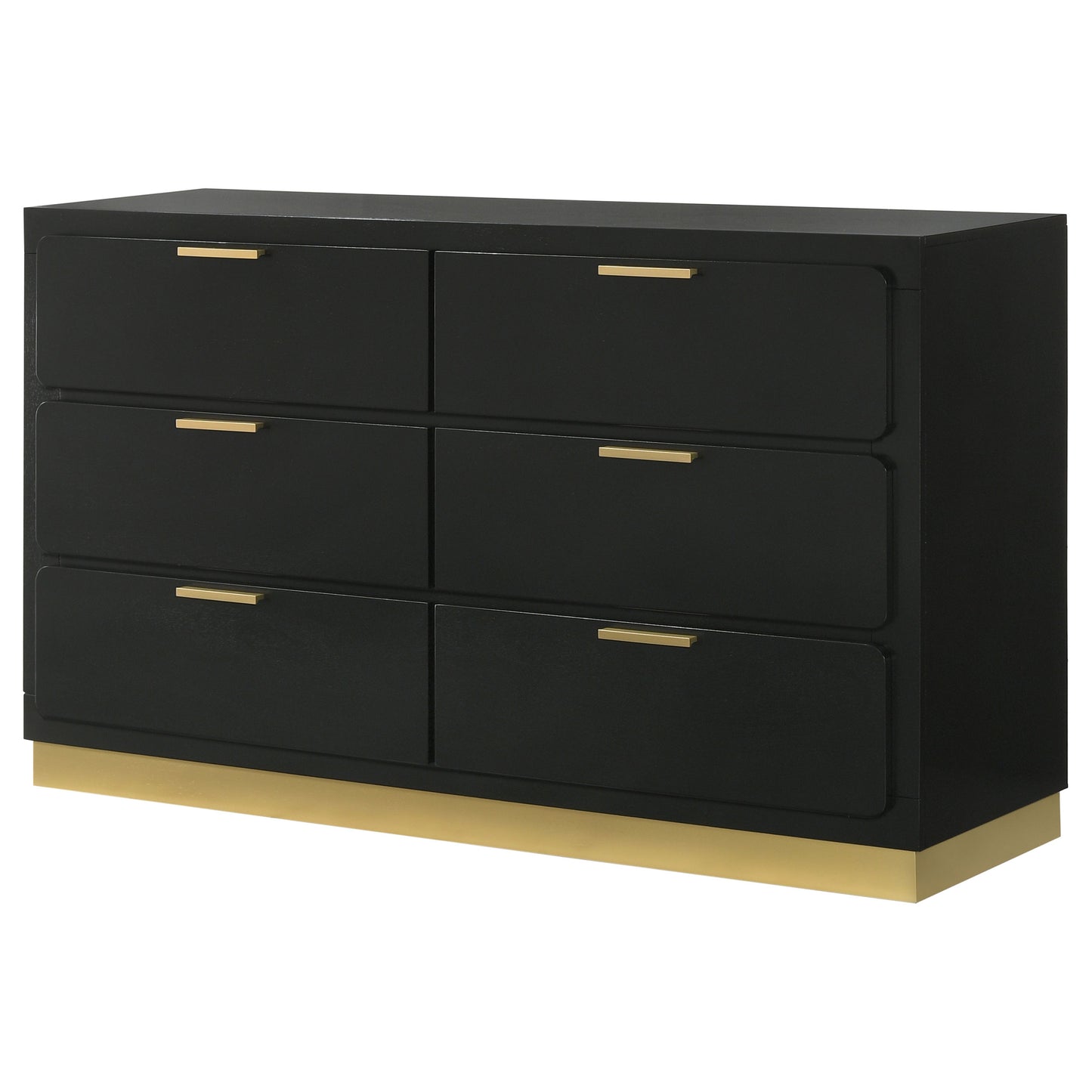 Caraway 6-drawer Dresser Black 224783