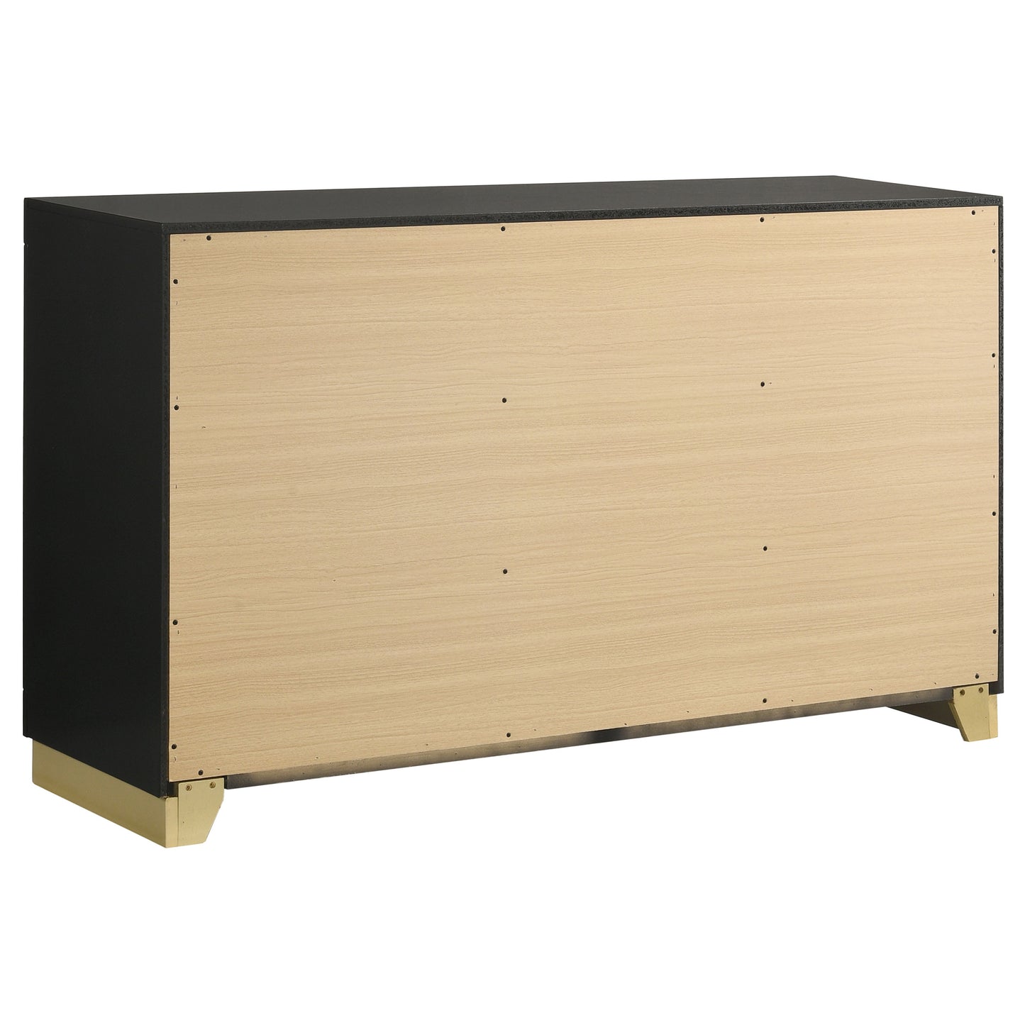 Caraway 6-drawer Dresser Black 224783