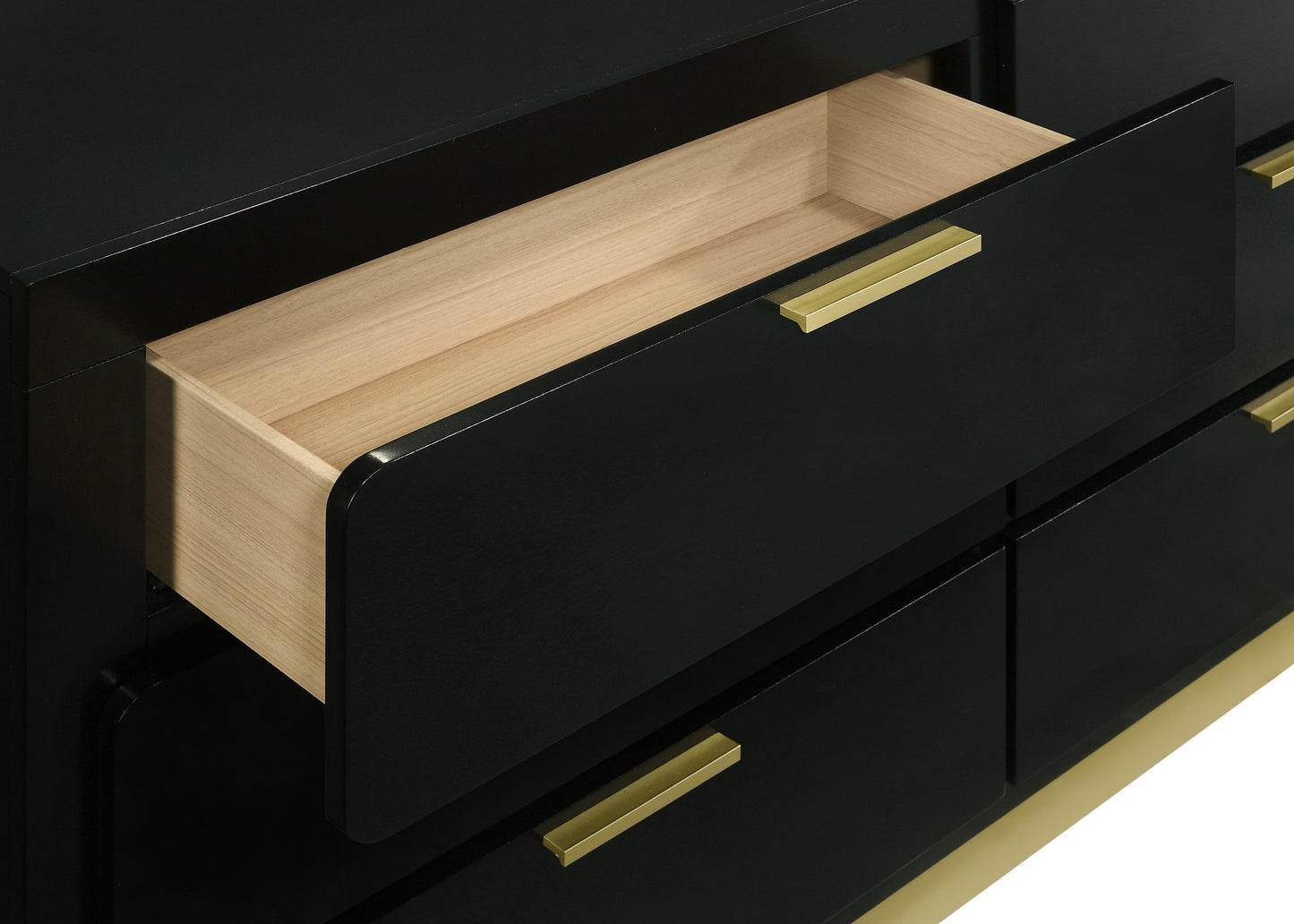 Caraway 6-drawer Dresser Black 224783