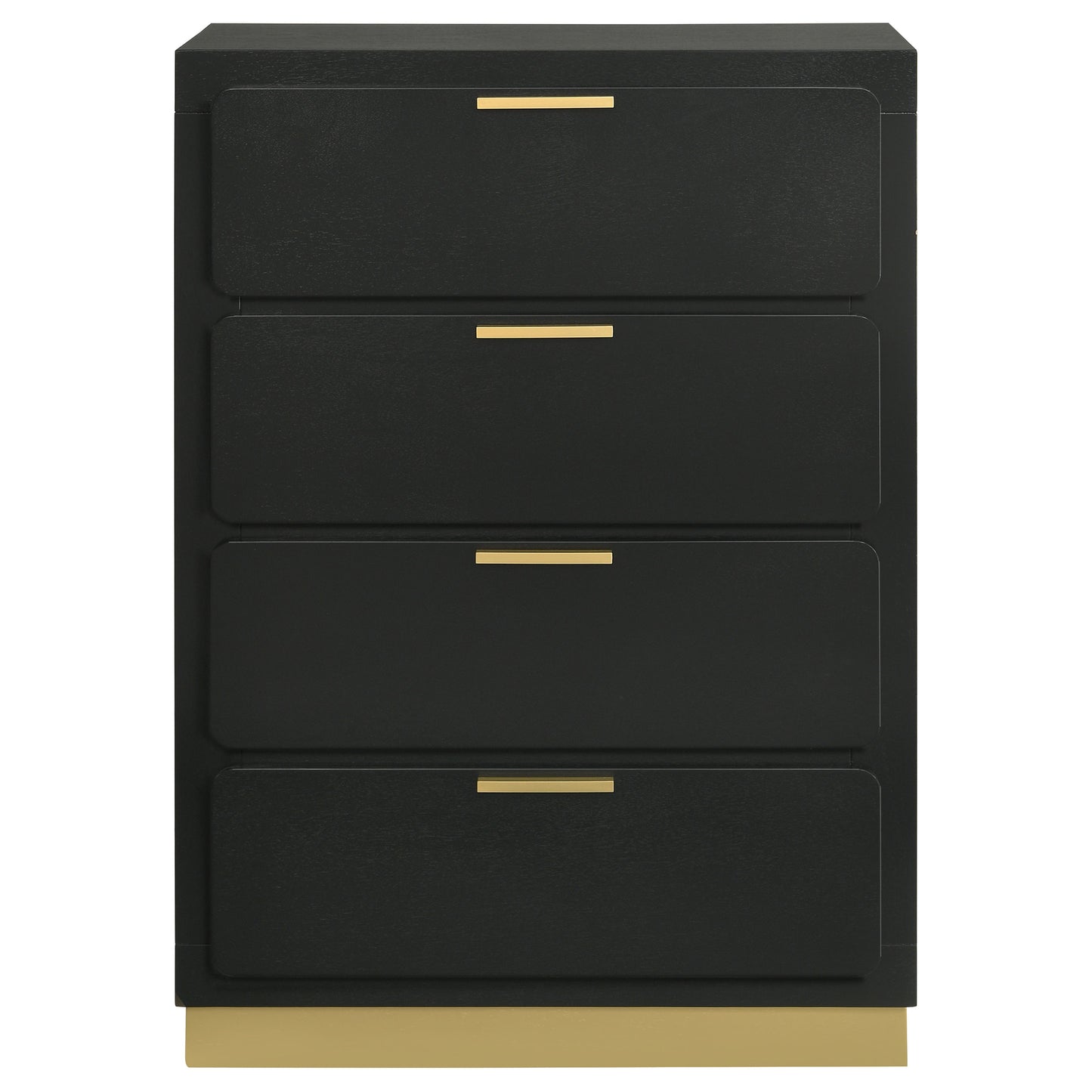 Caraway 4-drawer Bedroom Chest Black 224785