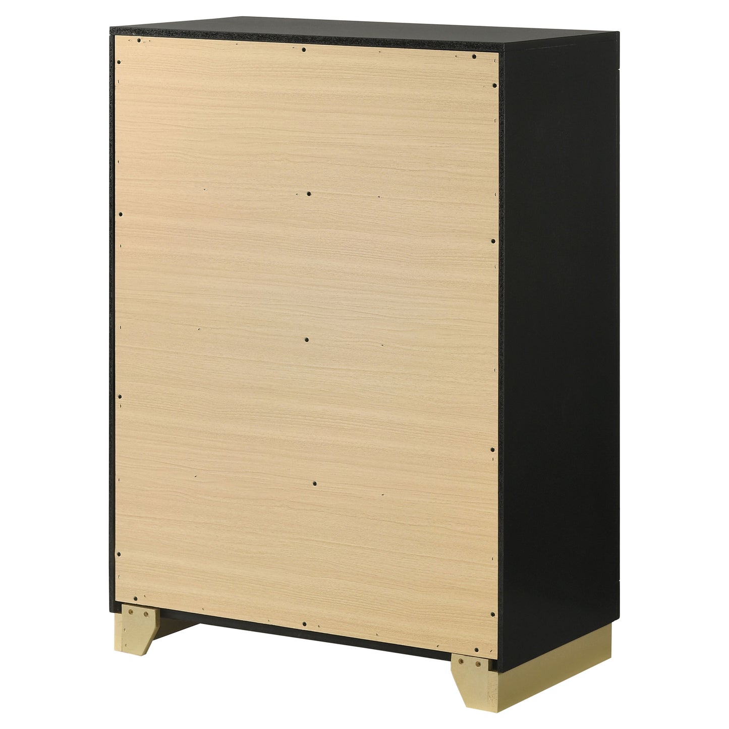 Caraway 4-drawer Bedroom Chest Black 224785