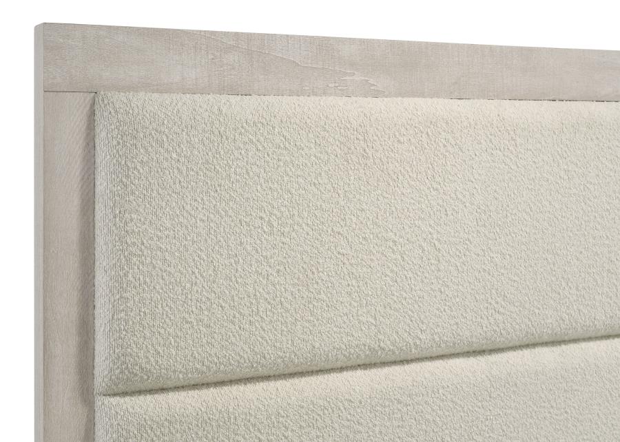 Trenton 54-inch Wood Queen Panel Bed Rustic Cream Twin 225061T, Full 225061F, Queen 225061Q AND Eastern King 225061KE. - Venini Furniture 