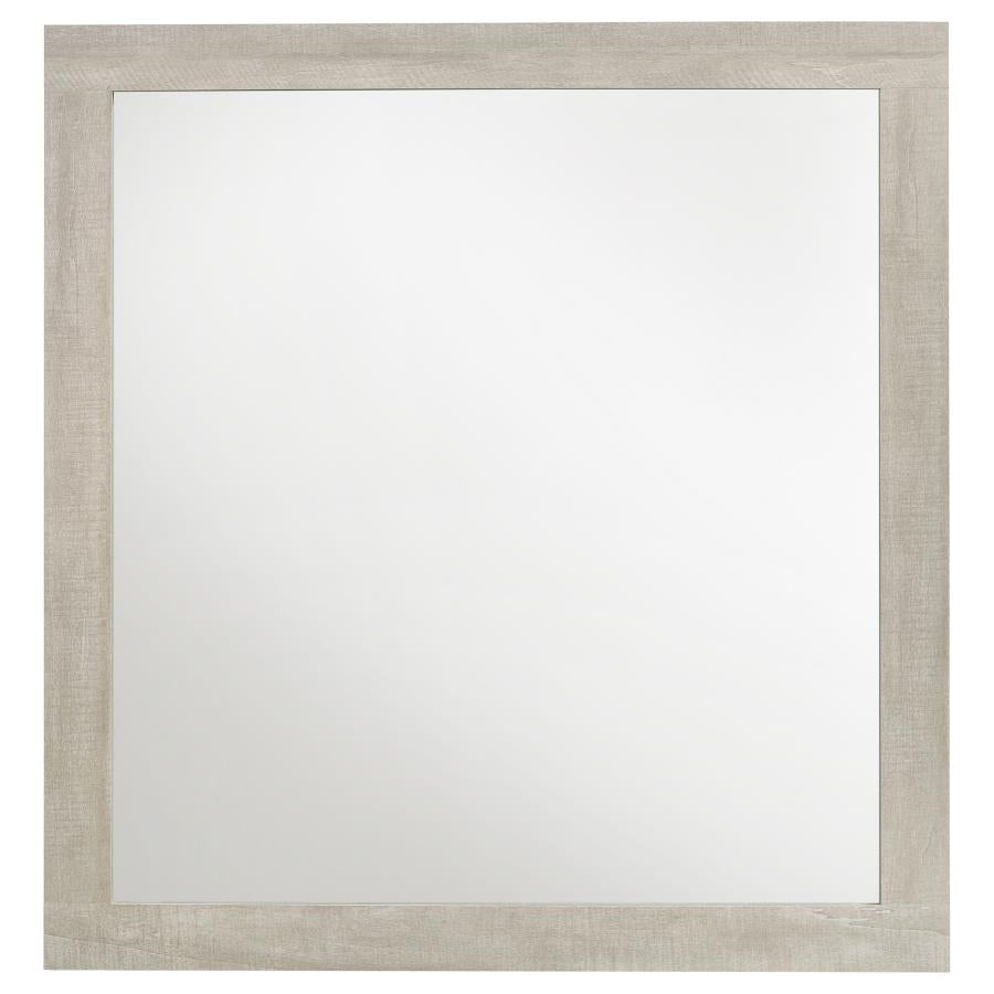 Trenton Dresser Mirror Rustic Cream 225064 - Venini Furniture 