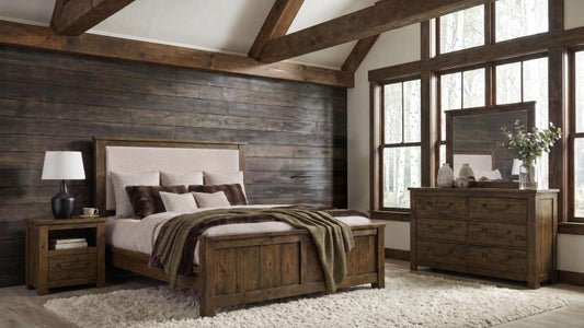 Doherty 4-piece Queen Bedroom Set Rustic Brown(coming soon)