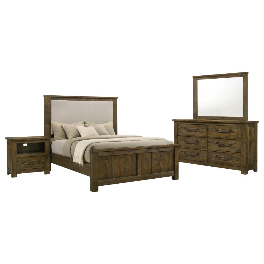 Doherty 4-piece Queen Bedroom Set Rustic Brown(coming soon)