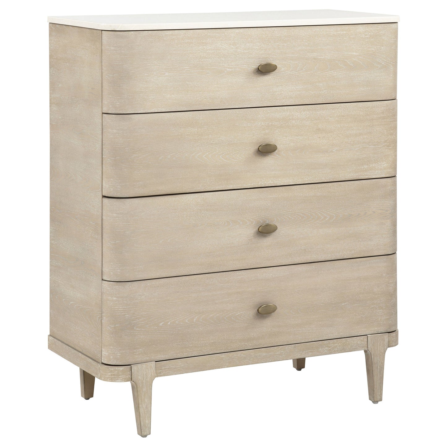 Lucaire 5-drawer Chest of Drawers Sandstone 225185