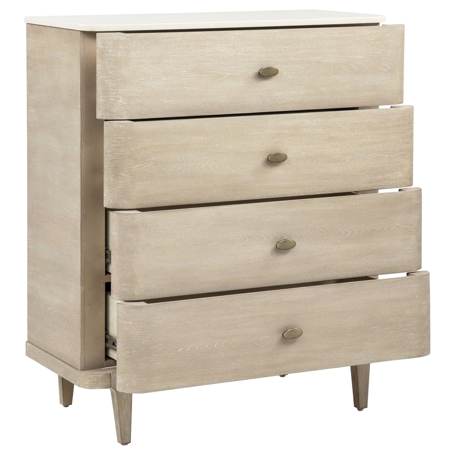 Lucaire 5-drawer Chest of Drawers Sandstone 225185