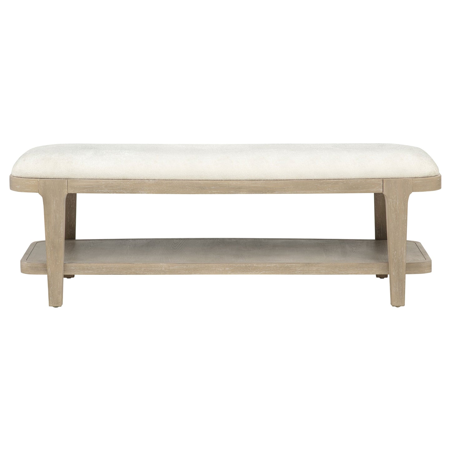 Lucaire Upholstered Bedroom Bench Sandstone 225186