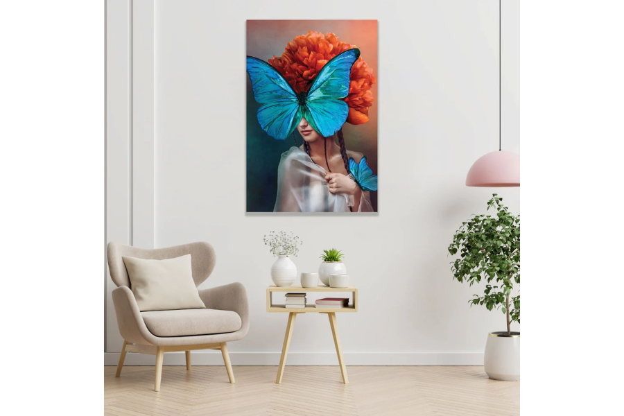 PIXIE Ethereal Fairy Modern Wall Art TG