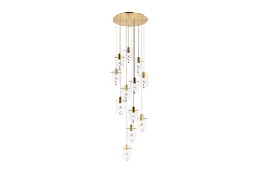 Hana 12 Light 22.00 inch Pendant