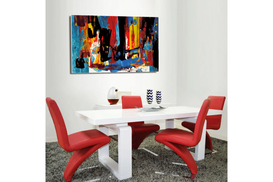 CRUZ Abstract Paint Wall Art Print TG