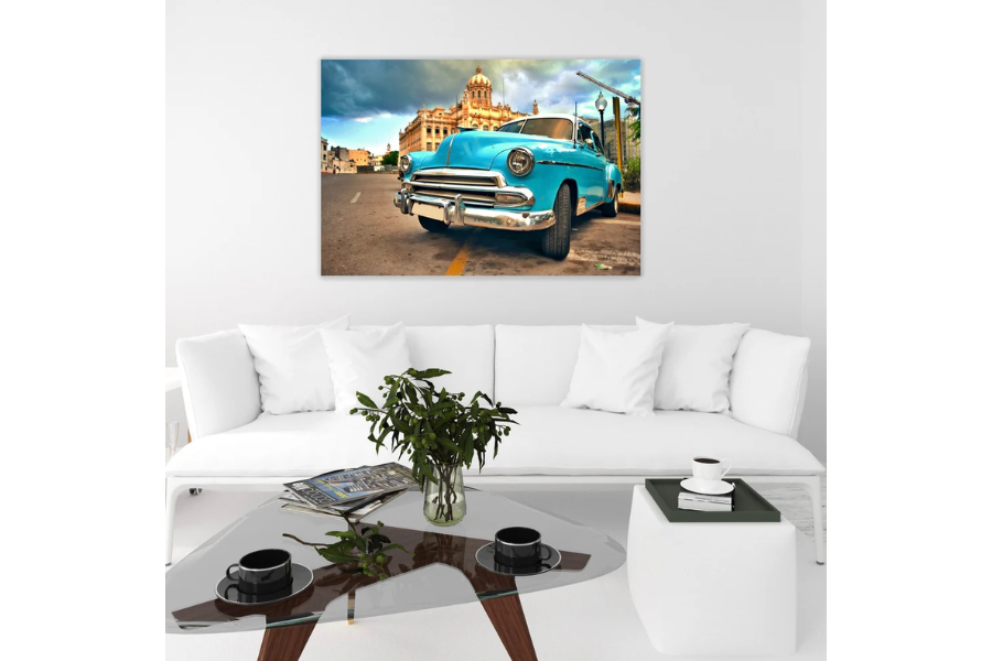 NC-13 HAVANA Vintage American Car Modern Wall Art TG