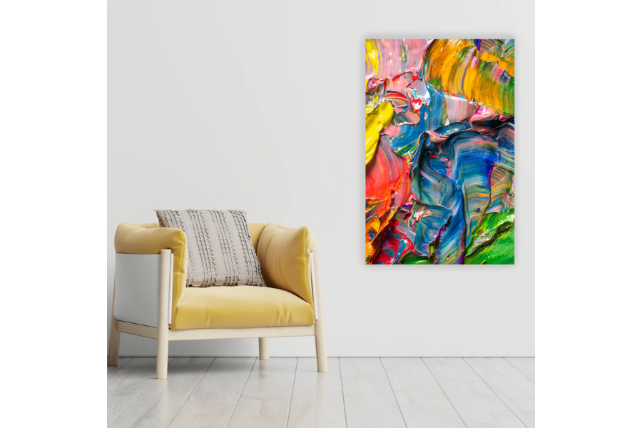 NC-65 DAZZLING Vivid Color Array Modern Wall Art TG