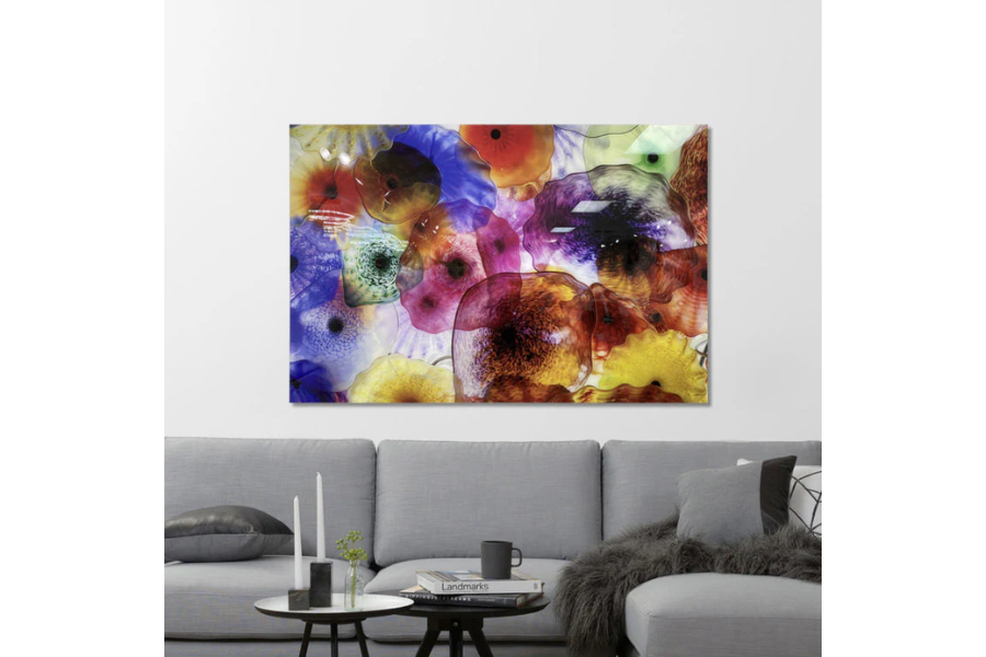 SU-22806 JELLYFISH Glowing in the Dark Wall Art Print TG