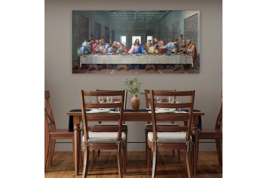 NC-67 GIACOMO Last Supper Modern Wall Art TG