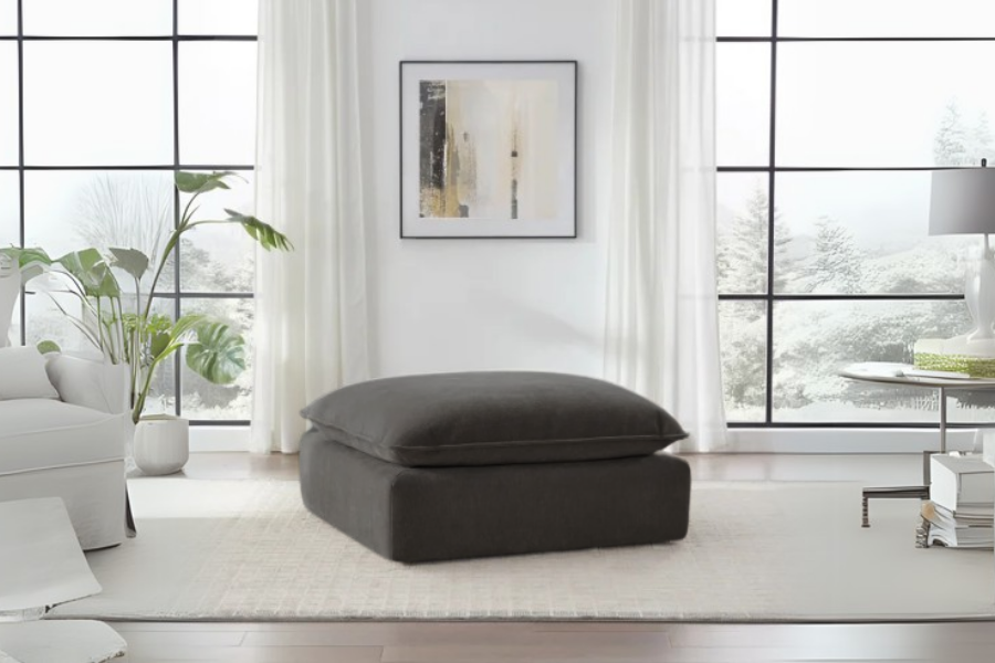 Sereen Fabric Ottoman
