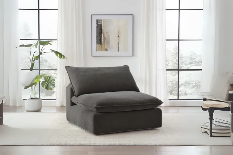 Sereen Fabric Armless Chair