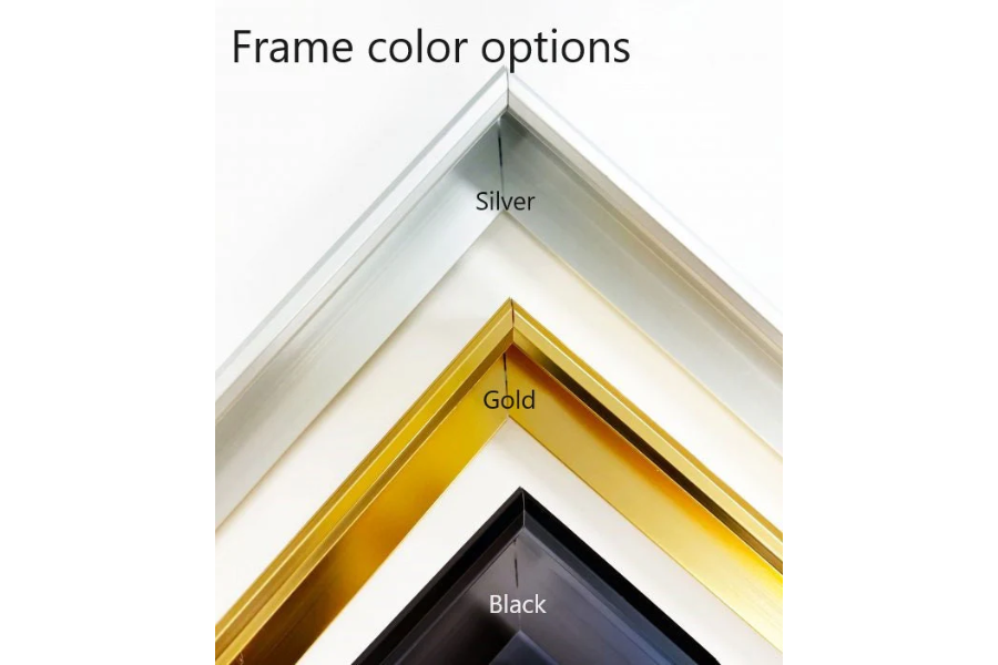 NC-70 GILDED Blue and Gold Horizon Modern Wall Art TG