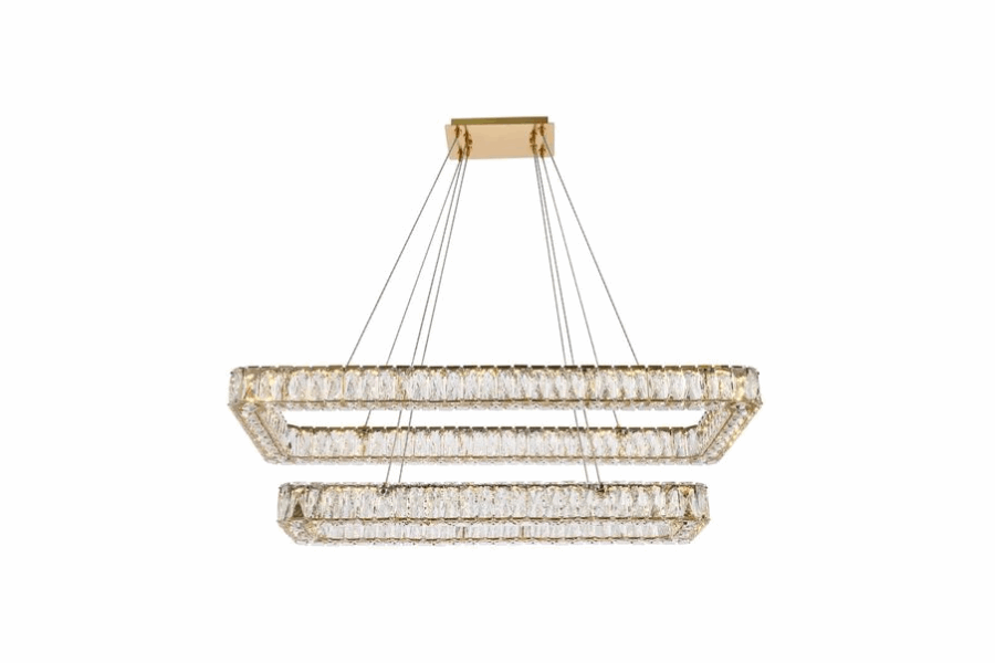 Monroe 2 Light 18.00 inch Pendant