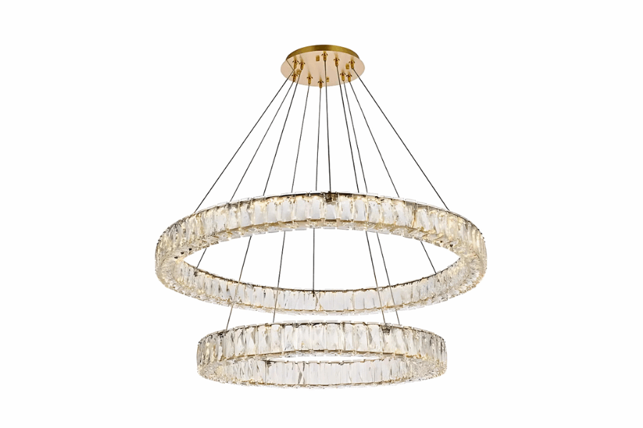 Monroe 2 Light 36.00 inch Chandelier