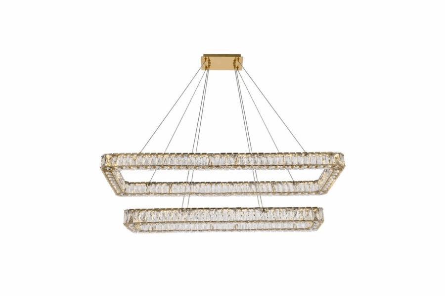 Monroe 2 Light 19.00 inch Pendant