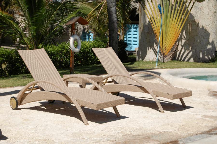 Panama Jack Austin Chaise Lounge PJO-3801-NAT-CL