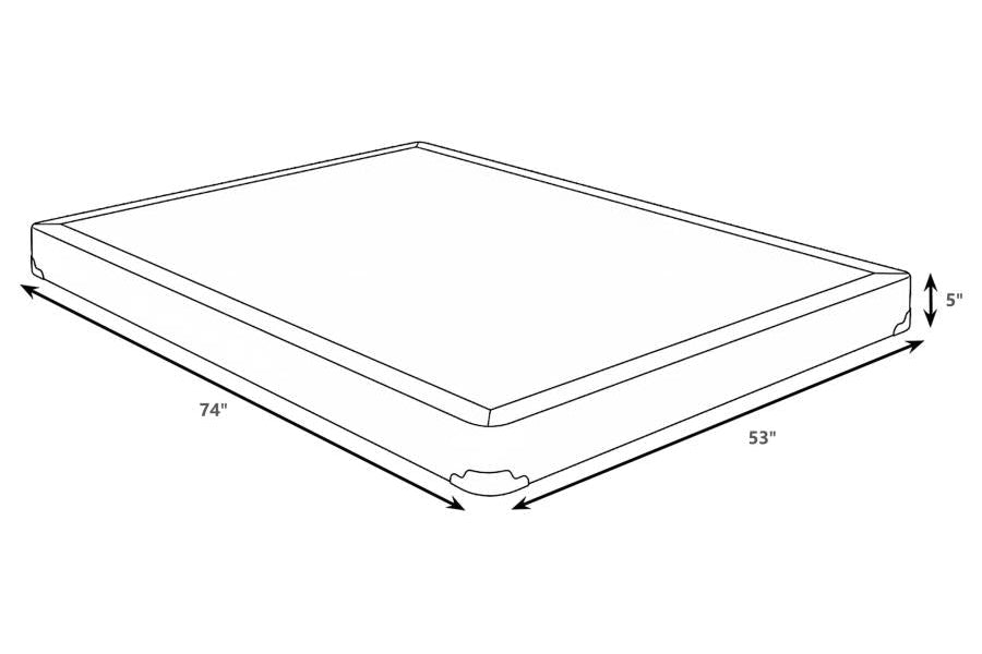 Mercer 9-inch Full Standard Box Spring Foundation 350416F - Venini Furniture 