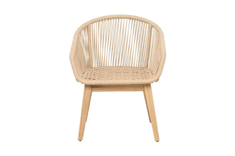 Panama Jack Set of 2 Cabo Dining Armchairs PJO-4401-NAT-AC