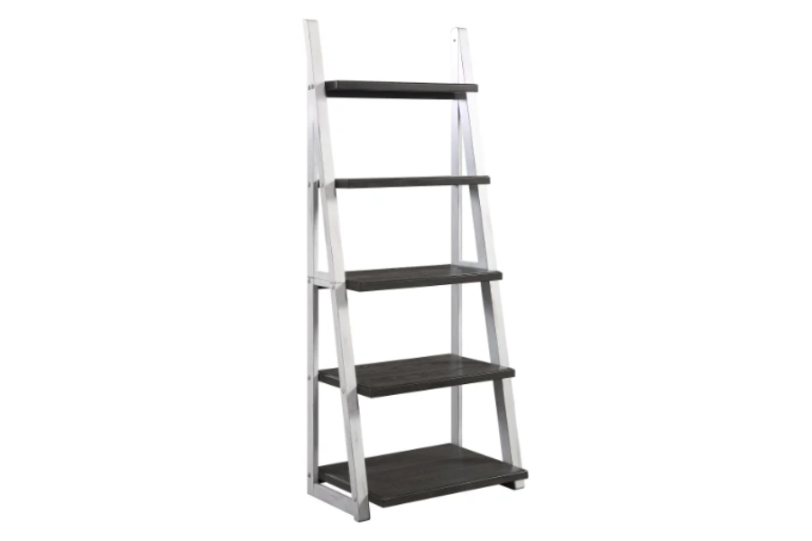 Ashlyn 72" Ladder Bookcase - Venini Furniture 