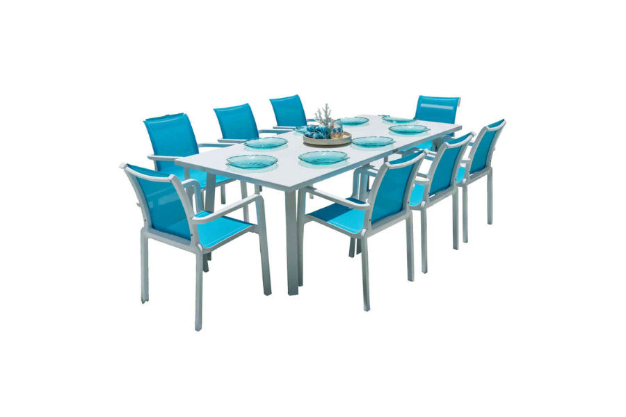 Panama Jack Abaco 9-Piece Dining Set