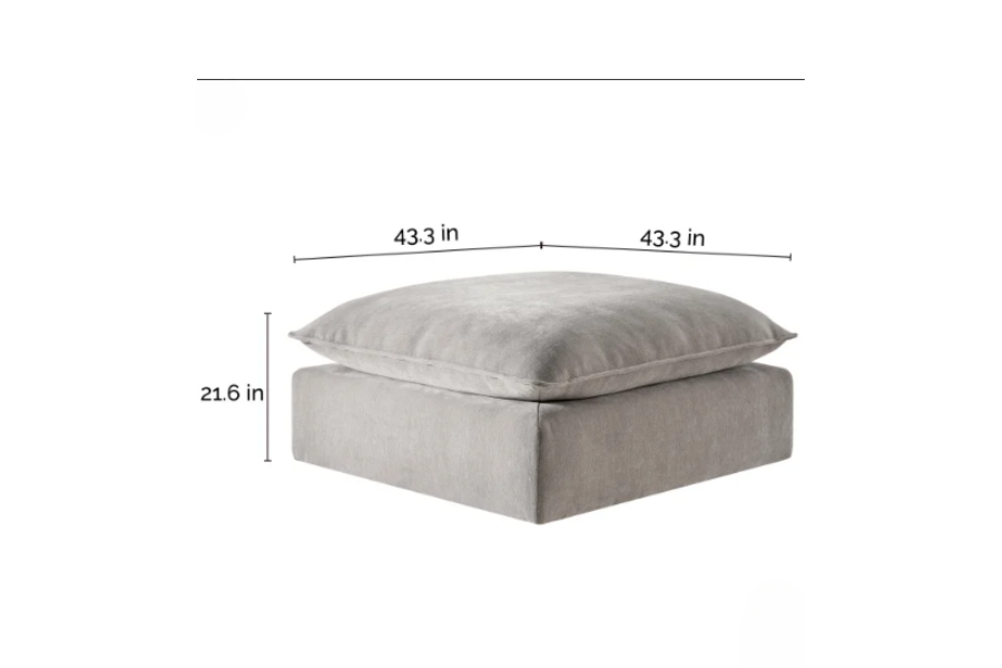 Sereen Fabric Ottoman